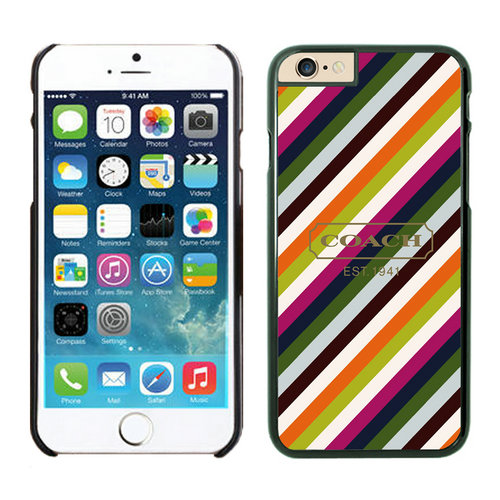 Coach Stripe Multicolor iPhone 6 Cases EYZ | Coach Outlet Canada